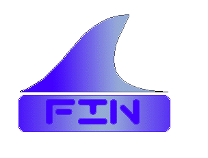 logo kumpulan kami, 'F.I.N' F=fiza I=ilyana N=najlawati